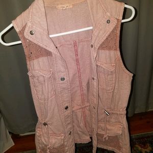Blush Pink Vest